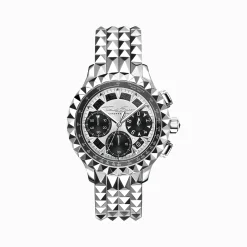 Clearance Herrenuhr Rebel at Heart Chronograph silber schwarz bicolor Herren Uhren|Uhren